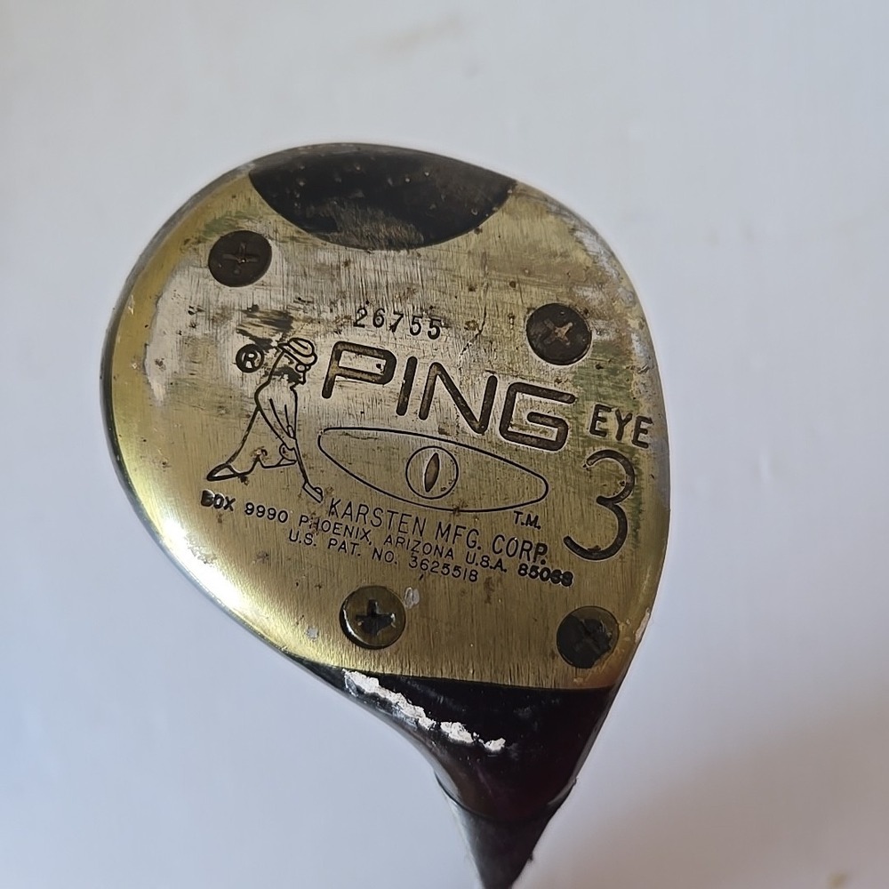 Vintage PING KARSTEN I Golf Club Wood‎ No. 3